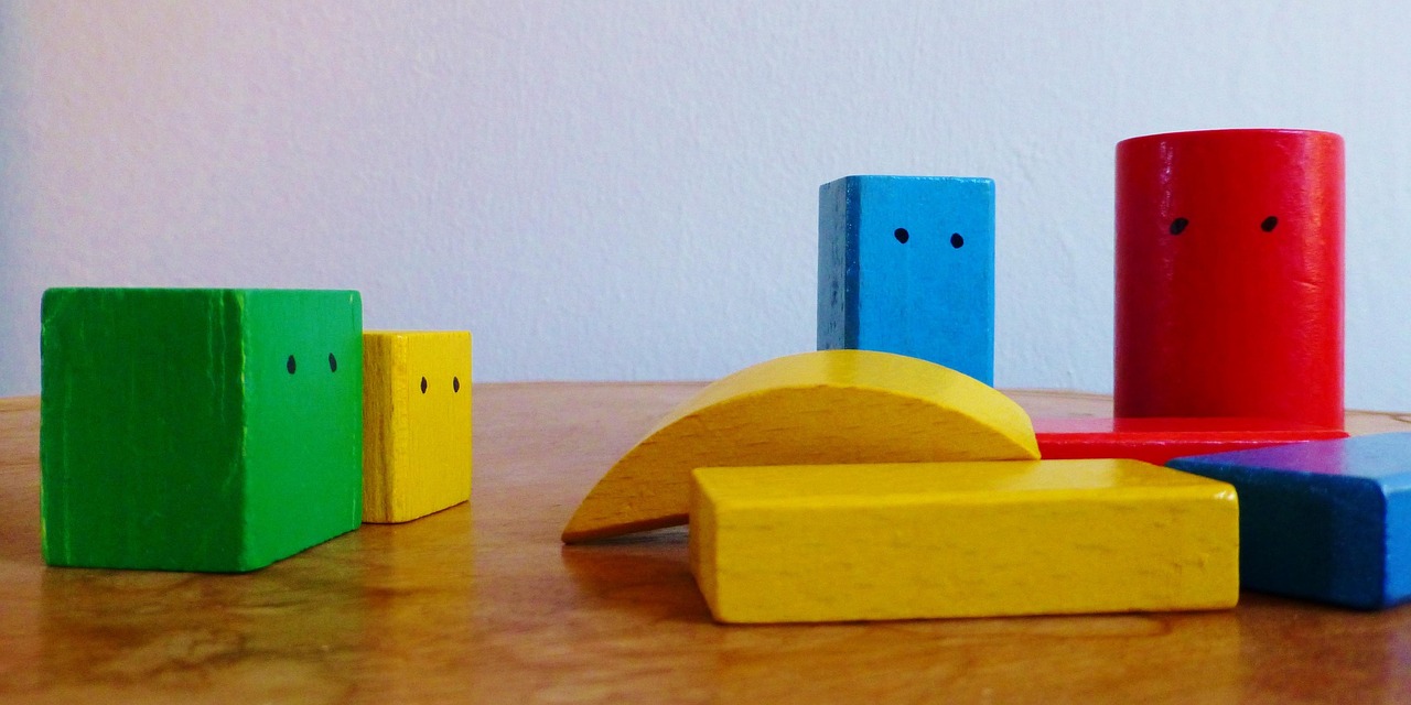 Building blocks representing structured therapeutic process